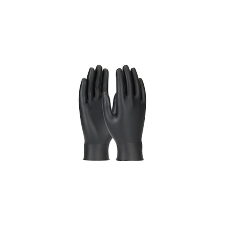 Pip AMBI-DEX GRIPPAZ SKINS, INDUSTRIAL, BLK, 6 MIL NITRILE, PK 500 67-246/M